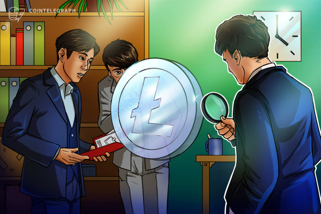 What is the reason behind the increase in Litecoin price today?